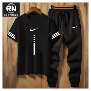 High quality men's tracksuit.  Soft and comfortable.